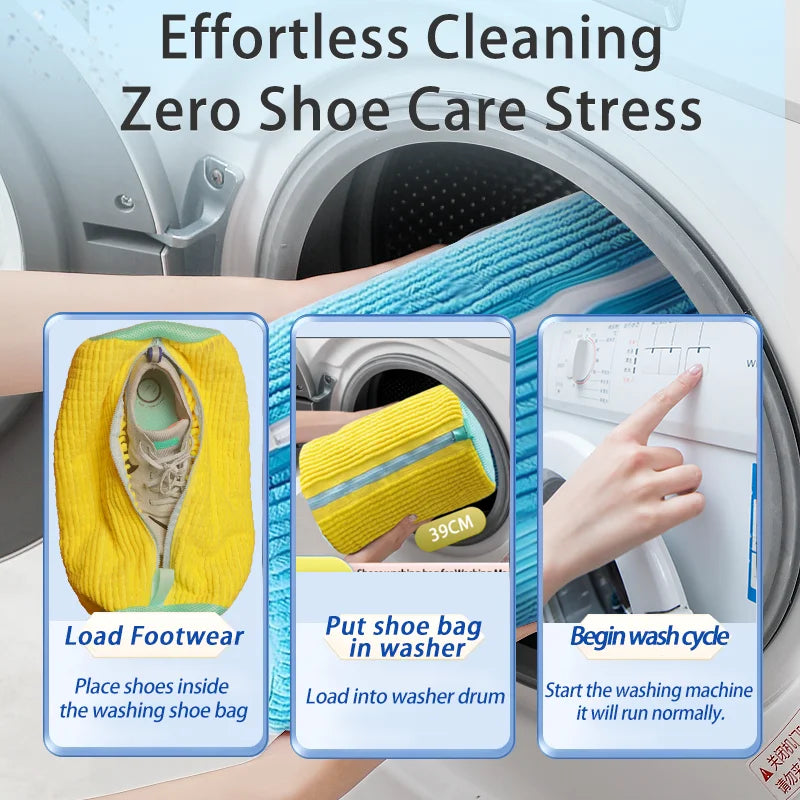 Shoe Bag for Lazy People a Household Washing Machine Special Protective Bag That Prevents Deformation and Does Not Damage Shoes