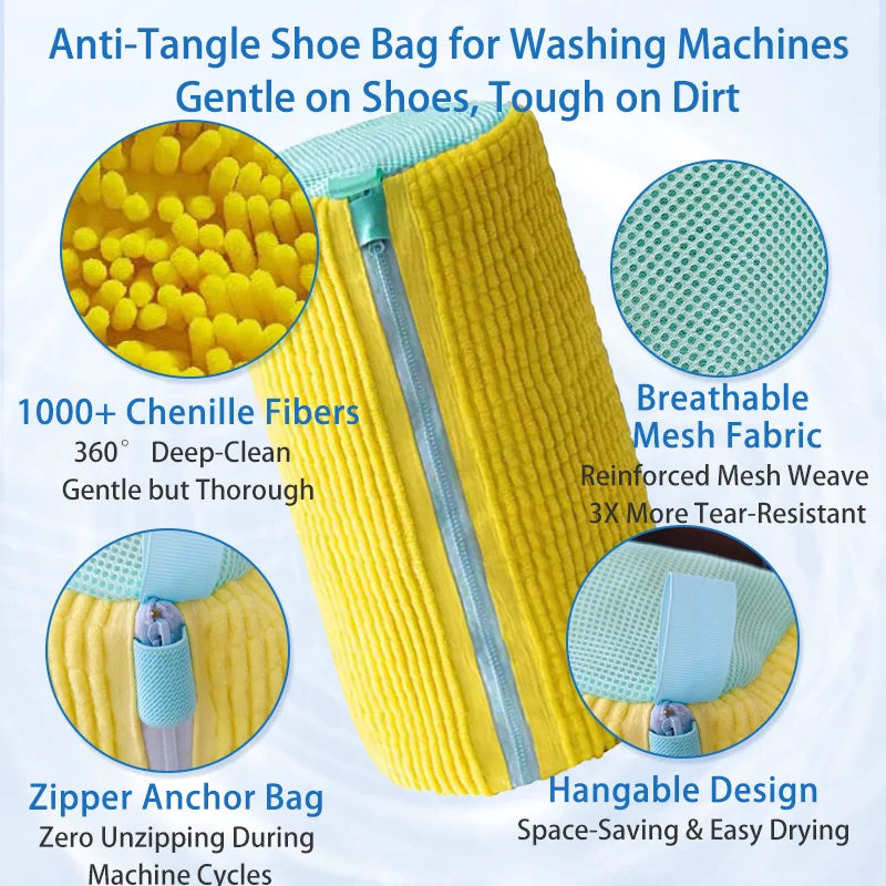 Shoe Bag for Lazy People a Household Washing Machine Special Protective Bag That Prevents Deformation and Does Not Damage Shoes