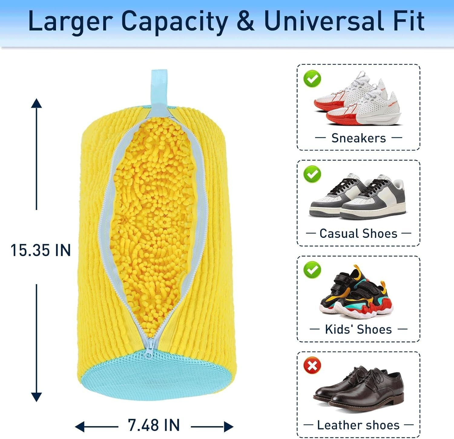 Shoe Washing Bag for Washer & Dryer - Keep Your Kicks Clean and Protected!